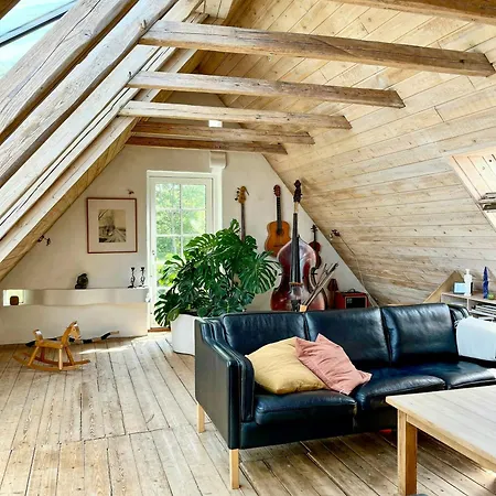 Artist's House In First Row By Smalandshavet Horslunde