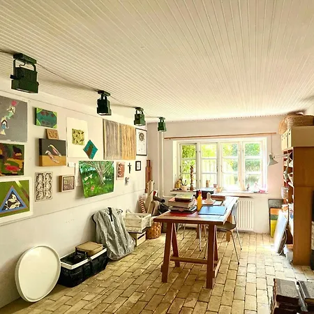 Artist's House In First Row By Smalandshavet * Horslunde