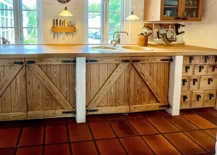 Artist's House In First Row By Smalandshavet Horslunde