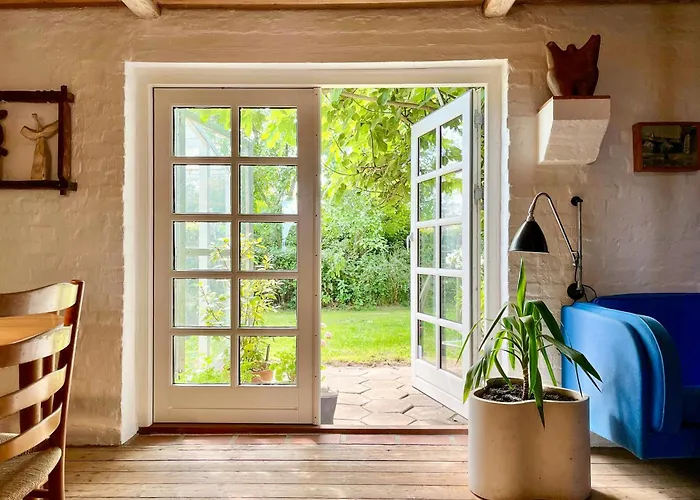 Artist's House In First Row By Smalandshavet Horslunde